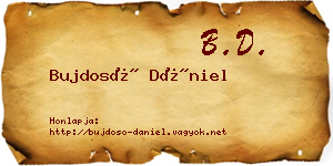 Bujdosó Dániel névjegykártya